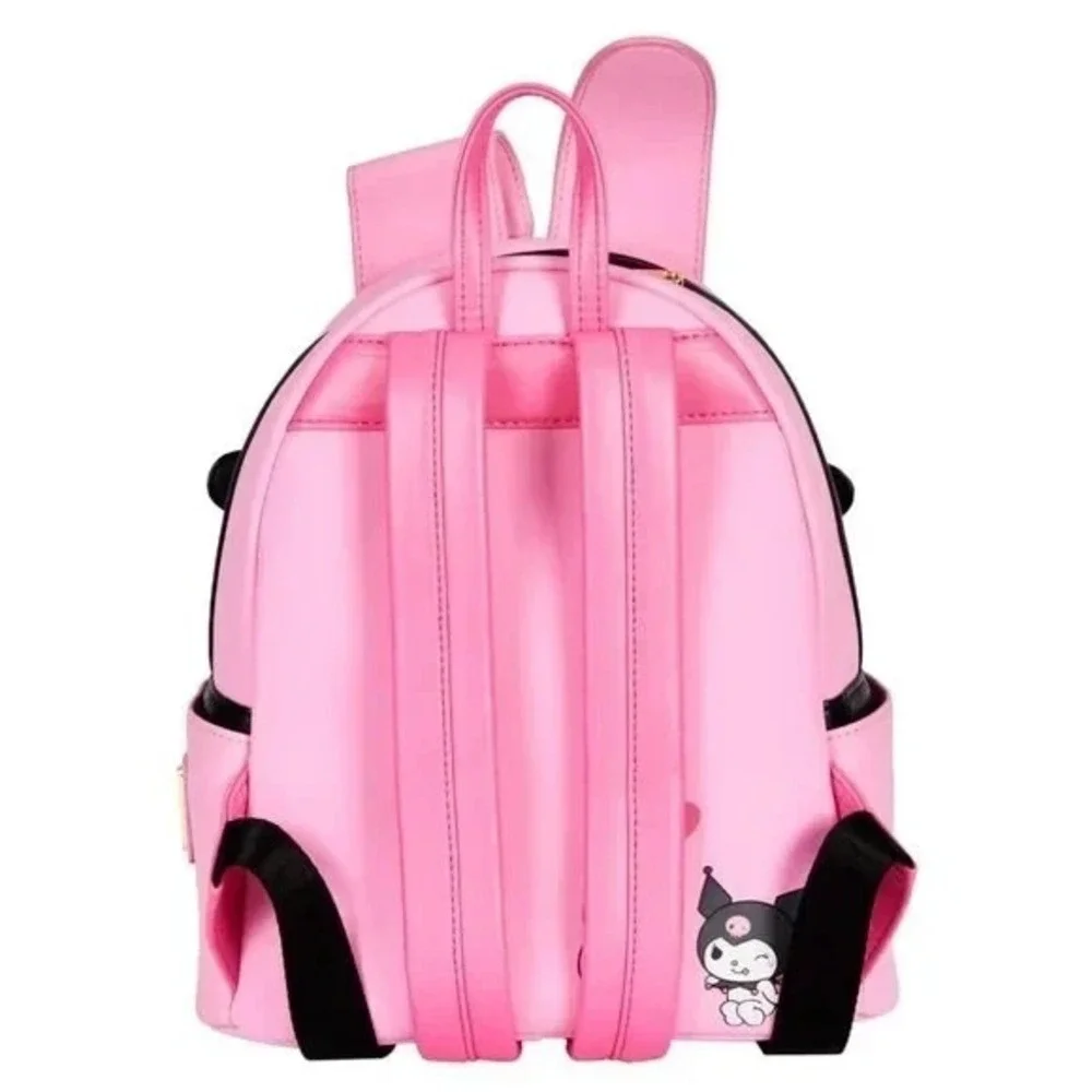Loungefly My Melody and Kuromi Double Pocket Cosplay‎ Mini Backpack